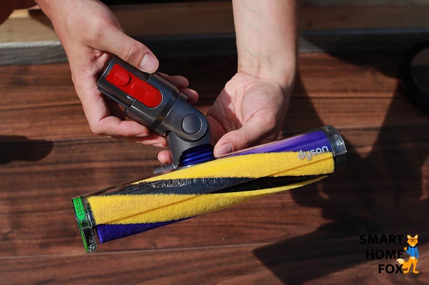 Gelenk der Fluffy Bürste